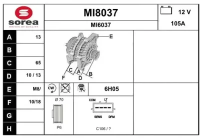 MI8037 SNRA Генератор