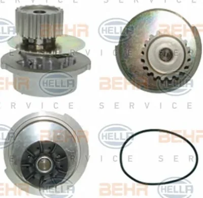 8MP 376 802-611 BEHR/HELLA/PAGID Водяной насос (помпа)