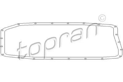 Прокладка, масляный поддон автоматической коробки передач TOPRAN 501 748