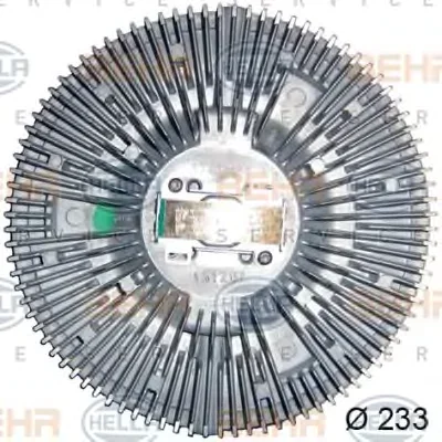 Вентилятор охлаждения радиатора (двигателя) BEHR/HELLA/PAGID 8MV 376 727-161