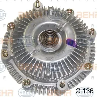 8MV 376 758-601 BEHR/HELLA/PAGID Вентилятор охлаждения радиатора (двигателя)