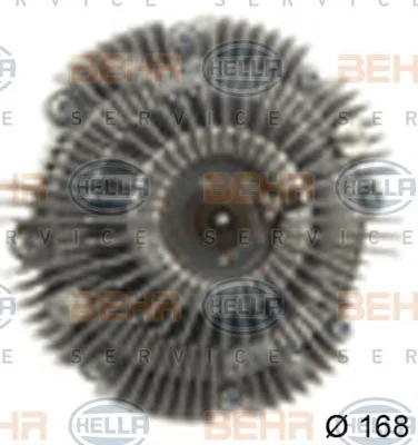 8MV 376 791-081 BEHR/HELLA/PAGID Вентилятор охлаждения радиатора (двигателя)