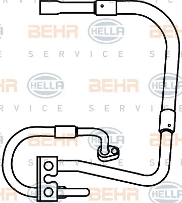 9GS 351 337-281 BEHR/HELLA/PAGID Трубка кондиционера