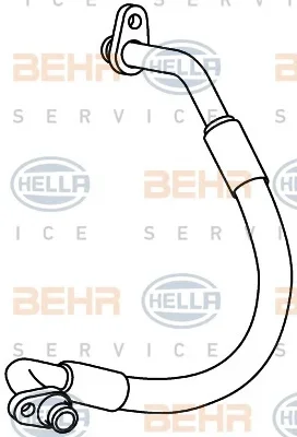 9GS 351 337-781 BEHR/HELLA/PAGID Трубка кондиционера