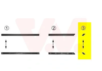 5880430 VAN WEZEL Облицовка / защитная накладка, боковина