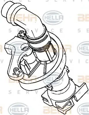 Клапан системы отопления BEHR/HELLA/PAGID 9XL 351 029-021