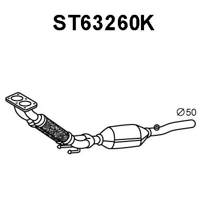 ST63260K VENEPORTE Катализатор