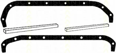 510-2501 TRISCAN Комплект прокладок масляного поддона