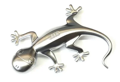 Алюминиевая фигурка геккона в салон Audi Design Gecko Aluminium VAG 80A087000