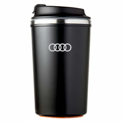 Термокружка Audi Rings Thermo Mug, Fix Mode, Black, 0.35l VAG FKFFX365AIB