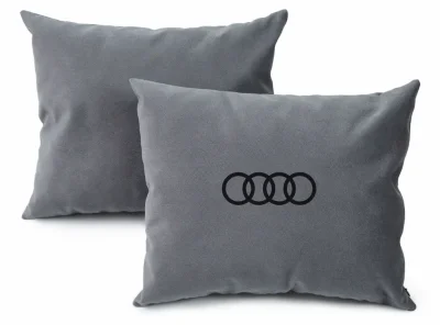 Подушка для салона автомобиля Audi Rings Saloon Cushion, Grey VAG FKPDAI