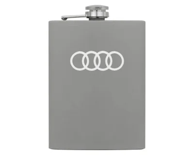 Фляжка Audi Flask, Stainless Steel, Soft-touch Coating, Grey VAG 32923A2520