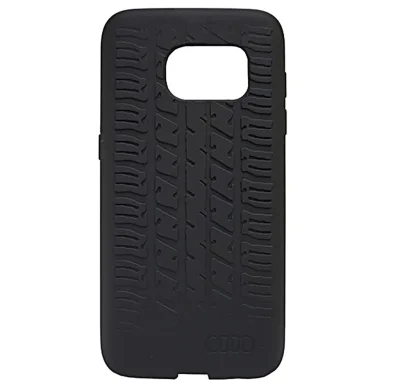 Чехол-крышка Audi для Samsung Galaxy S7 Case Tyre Tread, Black VAG 3151601200