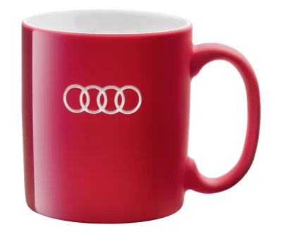 Фарфоровая кружка Audi Porcelain Mug, Red VAG 3291700400