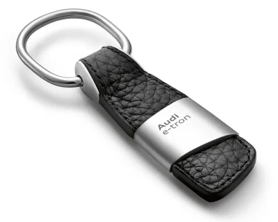 Брелок Audi e-tron Key ring leather VAG 3181800400