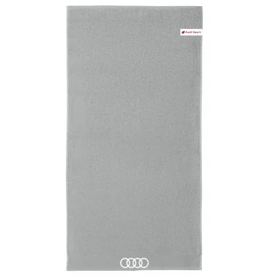Банное полотенце Audi Sport Bath Towel, L-size, Grey VAG 31323A2520