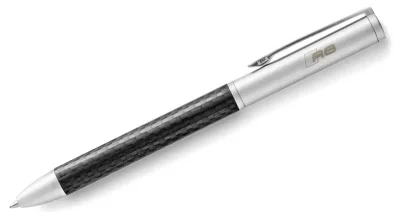 Шариковая ручка Audi Sport Ballpoint Pen R8, silver/carbon VAG 3221800400