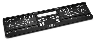 Пластиковая рамка под номер Audi Rings Number Plate Holder VAG 3292100100