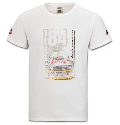 Мужская футболка Audi heritage Mens T-Shirt, offwhite VAG 3131800502