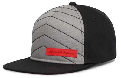 Бейсболка Audi Sport Snapback Cap, black/grey VAG 3132102300