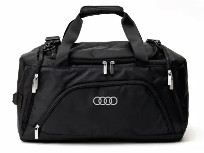 Спортивно-туристическая сумка Audi Rings Duffle Bag, Black, Mod2 VAG FK1038KAI