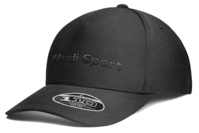 Премиальная бейсболка Audi Sport Flexfit Cap, black VAG 3132002100