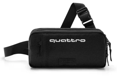 Сумка на пояс Audi quattro Hip Bag, Unisex, black, NM VAG 3152100200