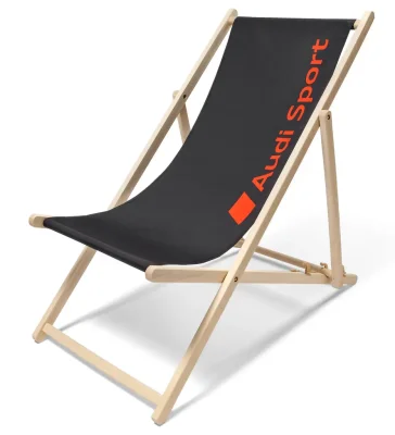 Складное кресло Audi Sport Deck Chair, dark grey/red VAG 3292000200