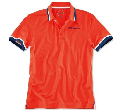 Мужская рубашка-поло BMW Golfsport Polo Shirt, Men, Fire BMW 80142446362