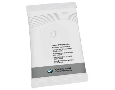 Салфетки для ухода за кожей BMW Genuine Car Interior Leather Cleaning Care Cloths 10-Pack NM BMW 83125A16456