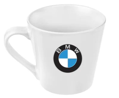 Керамическая кружка BMW Color Logo Mug, 260ml, White BMW 80232A25206