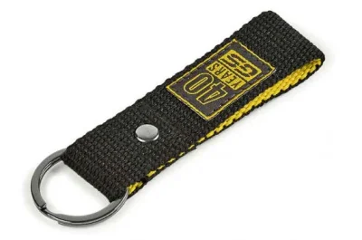 Юбилейный брелок BMW Motorrad Keyring, 40 Years GS, Black/Yellow BMW 76819829878