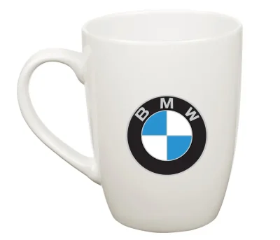 Керамическая кружка BMW Color Logo Mug, 360ml, White BMW 80232A25207