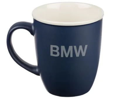 Керамическая кружка BMW Wordmark Logo Mug, 360ml, Blue BMW 80222A25342