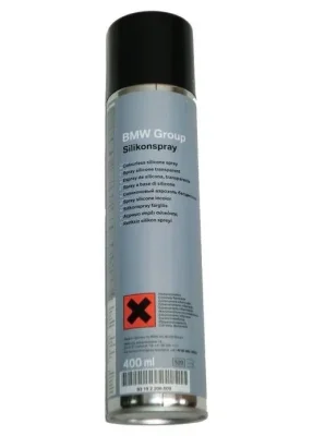 Прозрачная силиконовая смазка-спрей BMW Colourless Silicone Spray, 400 ml BMW 83192208609