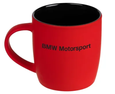Керамическая кружка BMW Motorsport Mug, 350ml, Red BMW 80282A25130