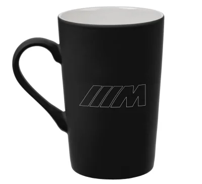 Керамическая кружка BMW M Contour Logo Mug, 400ml, Black BMW 80232A25316