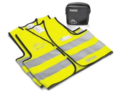 Набор из двух детских сигнальных жилетов BMW Kids Emergency Vest, 2 pcs BMW 82262458247