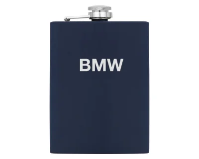 Фляжка BMW Flask, Stainless Steel, Soft-touch Coating, Blue BMW 80282A25765