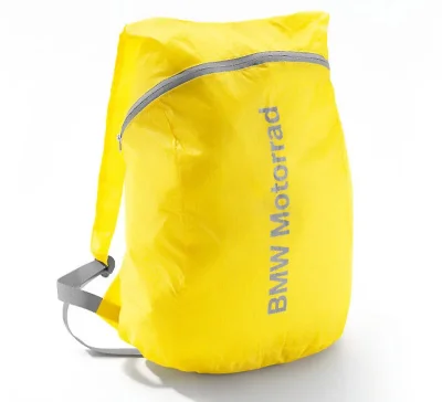 Складной рюкзак BMW Motorrad Folding Backpack, Yellow BMW 77492464354