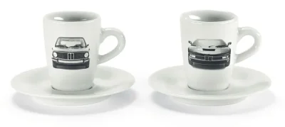 Набор для эспрессо BMW Heritage Espresso Cup Set, BMW M1/BMW 2002 BMW 80232450994