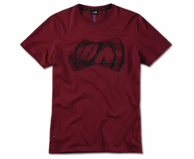 Мужская футболка BMW M Logo T-Shirt, Men, Burgundy BMW 80142463080