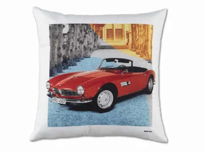 Подушка BMW 507 Classic Cushion, Grey/Blue BMW 80232463128