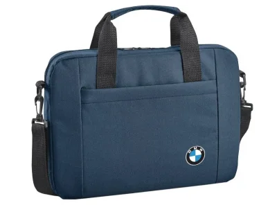 Сумка для ноутбука BMW Logo Laptop Bag, Blue BMW 80222A25736
