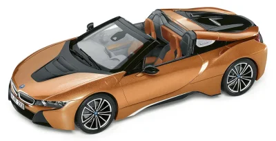 Модель автомобиля BMW i8 Roadster, E Copper Metallic / Black, 1:43 Scale BMW 80422454785