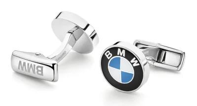 Запонки BMW Logo Cufflinks, Silver BMW 80232466205