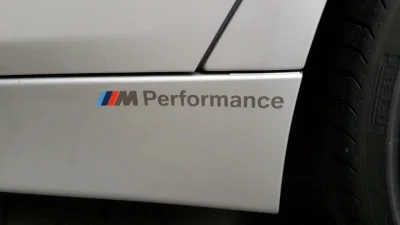 Комплект из двух наклеек BMW ///M Performance Sticker Set BMW 51142296551