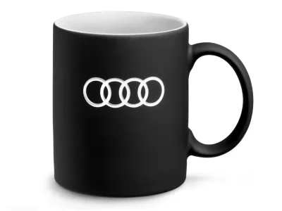 Фарфоровая кружка Audi Porcelain Mug, Black VAG 3291900500