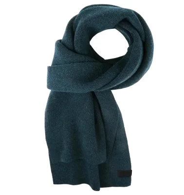 Вязаный шарф Audi Knitted Scarf, black-petrol VAG 3132300700