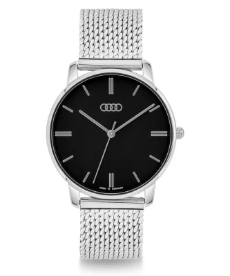 Женские наручные часы Audi Watch, Womens, silver/black NM VAG 3102000300